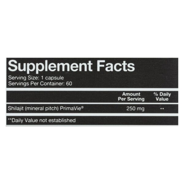 Youtheory - Mens Shilajit Advanced - 1 Each - 60 Ct - Image 2