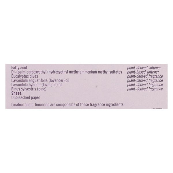 Seventh Generation - Fabric Softener Sheets Eucalyptus & Lavender - Case Of 4-80 Ct - Image 2