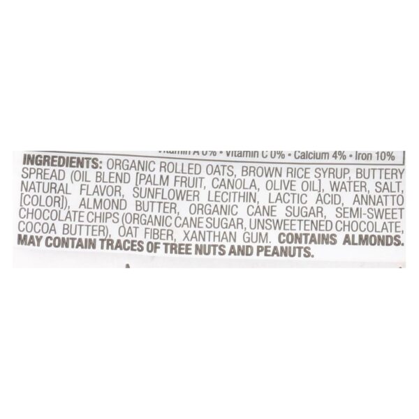 Bobo's Oat Bars - Oat Bar - Chocolate Almond Butter Filled - Case Of 12 - 2.5 Oz - Image 2