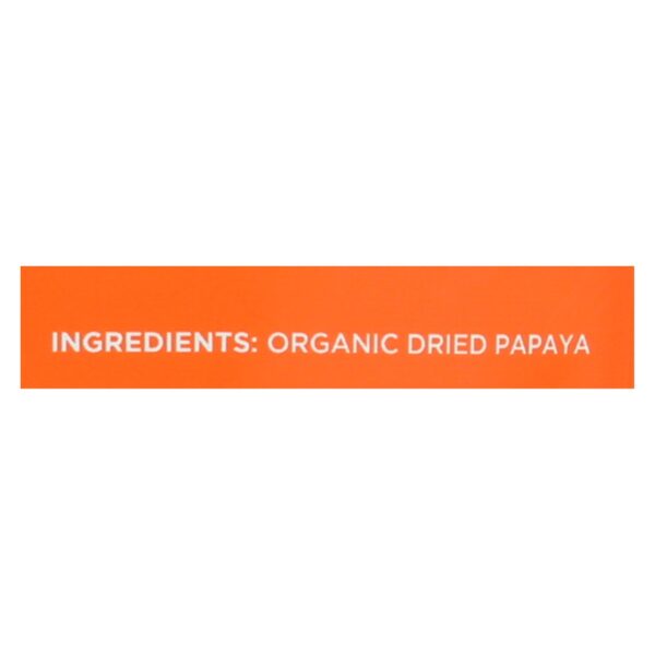 Mavuno Harvest Organic Dried Fruits - Papaya - Case Of 6 - 2 Oz. - Image 2