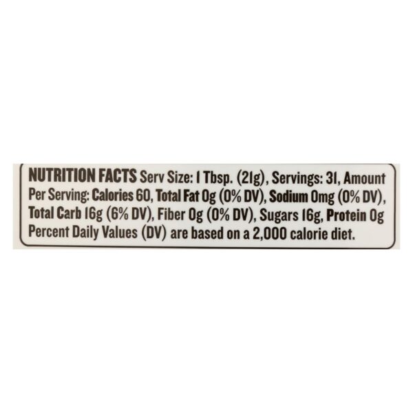 Madhava Honey Golden Light Agave - Case Of 6 - 23.5 Oz. - Image 2