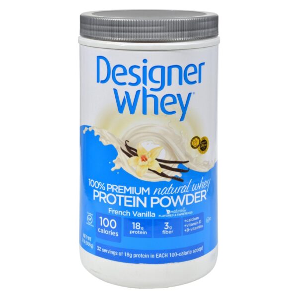 Designer Whey - Protein Powder - French Vanilla - 2 Lbs - Image 3