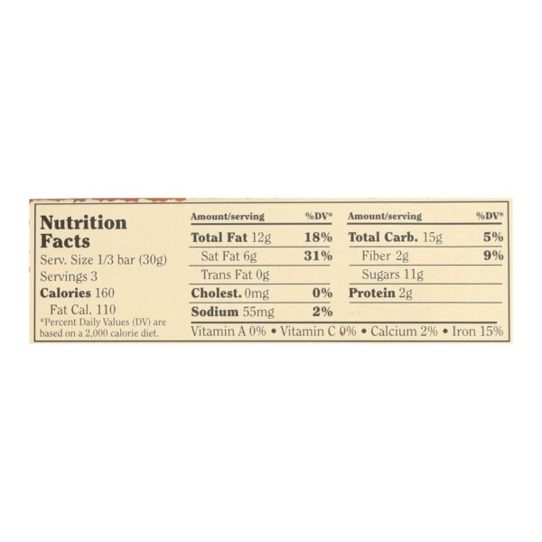 Chocolove Xoxox - Dark Chocolate Bar - Salted Almond Butter - Case Of 10 - 3.2 Oz - Image 2