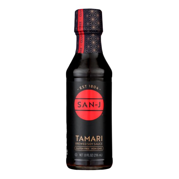 San - J Tamari Soy Sauce - Case Of 6 - 10 Fl Oz. - Image 2