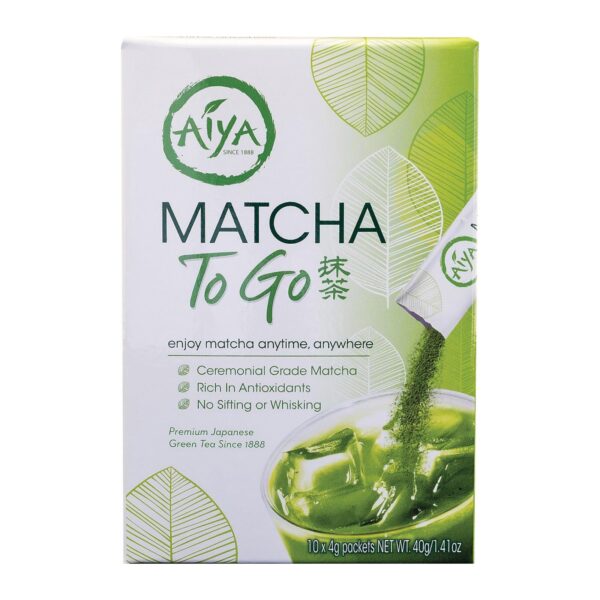 Aiya Tea - Stick - Matcha To Go - Case Of 8 - 10 Count - Image 3