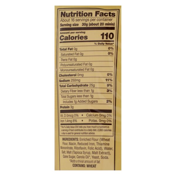 Snyder's Of Hanover - Pretzels Mini Family Size - Case Of 6 - 17 Oz - Image 2