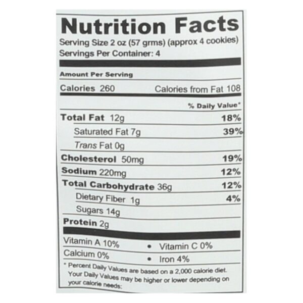 Wow Baking - Cookies Lemon Burst Bag - Case Of 6-8 Ounces - Image 2