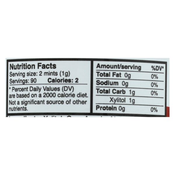 Epic Dental - Xylitol Mints - Cinnamon Xylitol Bottle - 180 Ct - Image 3