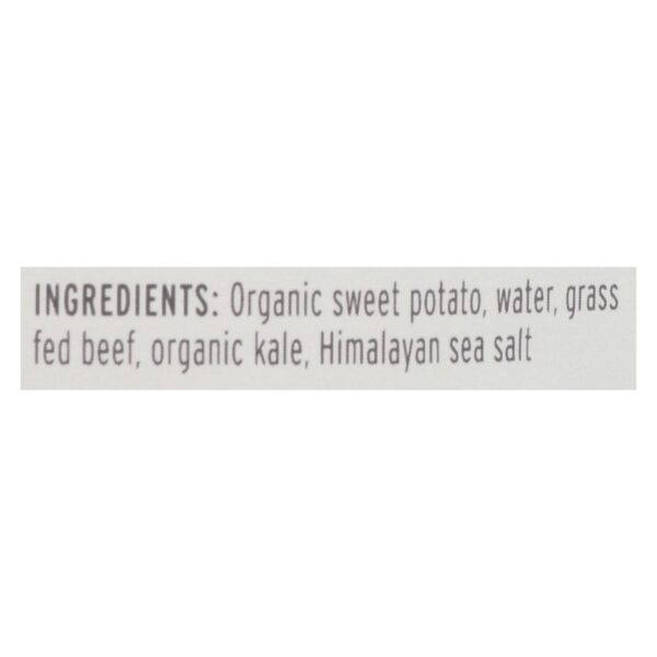 Serenity Kids Llc - Pouch Beef Kale S Pot - Case Of 6 - 3.5 Oz - Image 2