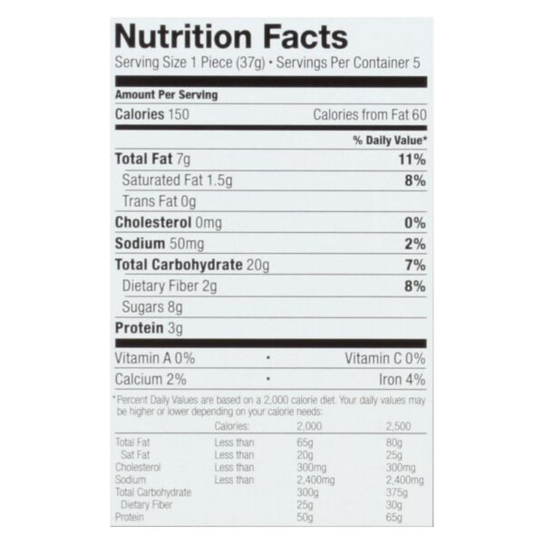 Bobo's Oat Bars - Peanut Butter And Jelly - Gluten Free - Case Of 6 - 1.3 Oz. - Image 2