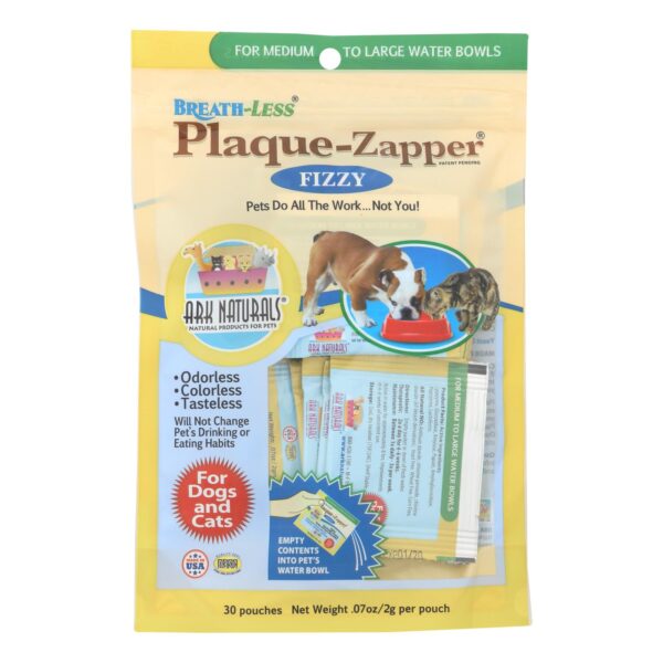 Ark Naturals Breath-less Plaque-zapper - Fizzy - Medium To Large Pets - 30 Count - Image 2