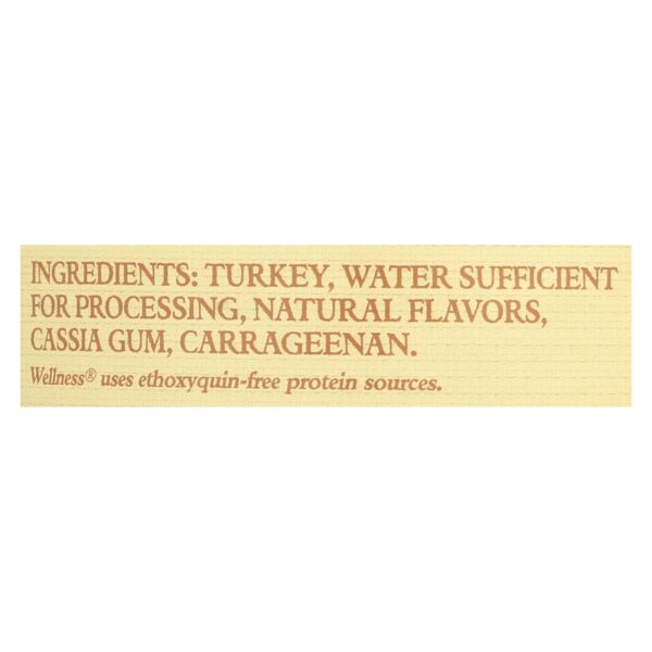 Wellness Pet Products Canned Dog Food -95% Turkey - Case Of 12 - 13.2 Oz - Image 2