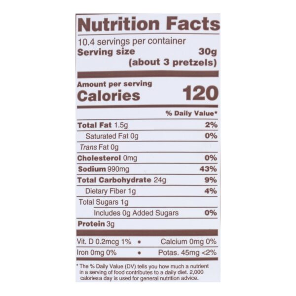 Unique Pretzels - Pretzels - Extra Salt Splits - Case Of 12 - 11 Oz. - Image 2