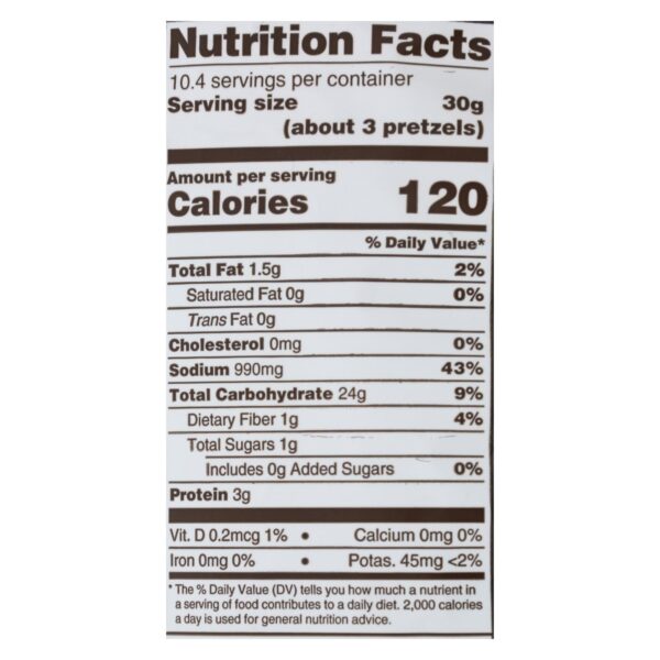 Unique Pretzels - Pretzels - Extra Salt Splits - Case Of 12 - 11 Oz. - Image 3