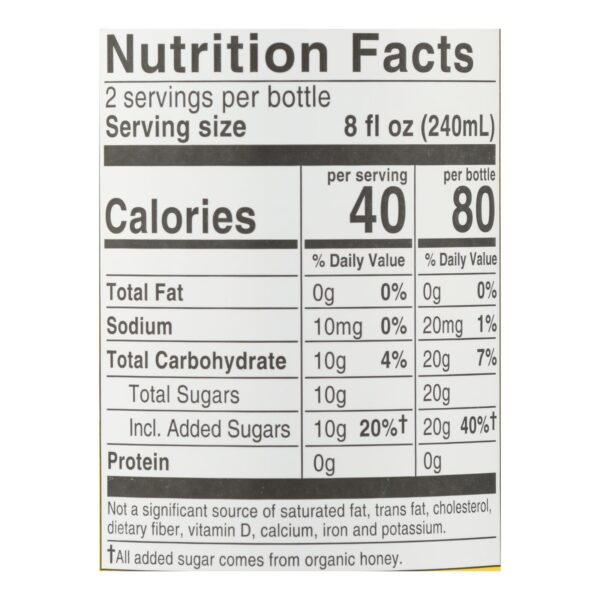 Bragg - Apple Cider Vinegar Honey Green Tea Refresh - Case Of 12-16 Fz - Image 2