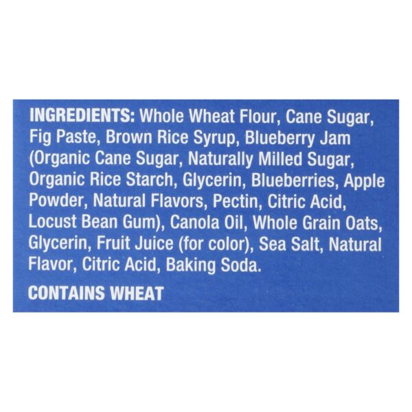 Nature's Bakery Stone Ground Whole Wheat Fig Bar - Blueberry - Case Of 6 - 2 Oz. - Image 2