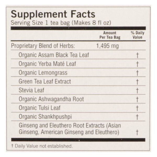 Yogi Positive Energy Herbal Tea Sweet Tangerine - 16 Tea Bags - Case Of 6 - Image 2