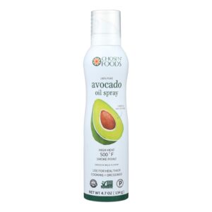 Chosen Foods Avacado Oil - 100%pure - Spry - Case Of 6 - 4.7 Fl Oz