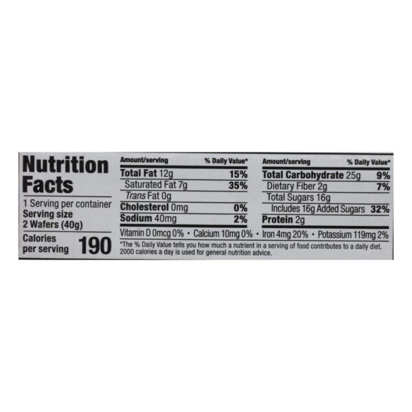 Little Secrets Crispy Wafer - Dark Chocolate With Sea Salt - Case Of 12 - 1.4 Oz. - Image 2