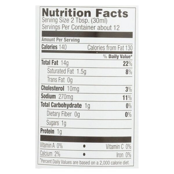 Brianna's - Salad Dressing - Asiago Caesar - Case Of 6 - 12 Fl Oz. - Image 3
