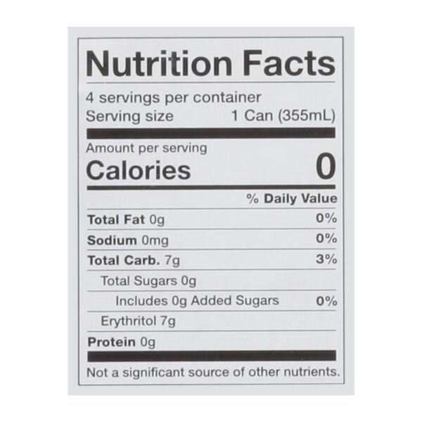 Virgil's - Soda Zero Sugar Orange Can - Case Of 6-4/12 Fluid Ounces - Image 2