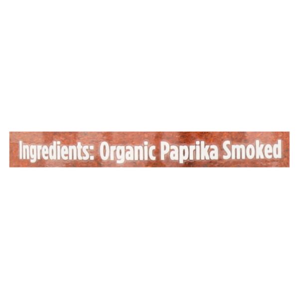 Spicely Organics - Organic Paprika - Smoked - Case Of 3 - 1.7 Oz. - Image 2