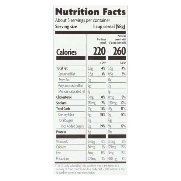 Nature's Path Organic Flax Plus Cereal - Red Berry Crunch - Case Of 12 - 10.6 Oz. - Image 2
