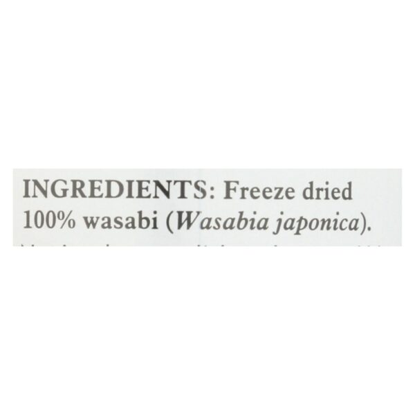 Sushi Sonic Freeze-dried Real Wasabi  - Case Of 12 - 1.5 Oz - Image 2
