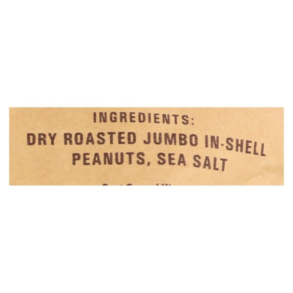 Cb's Nuts Peanuts - Low Sodium - Jumbo - In Shell - Case Of 12 - 12 Oz - Image 2