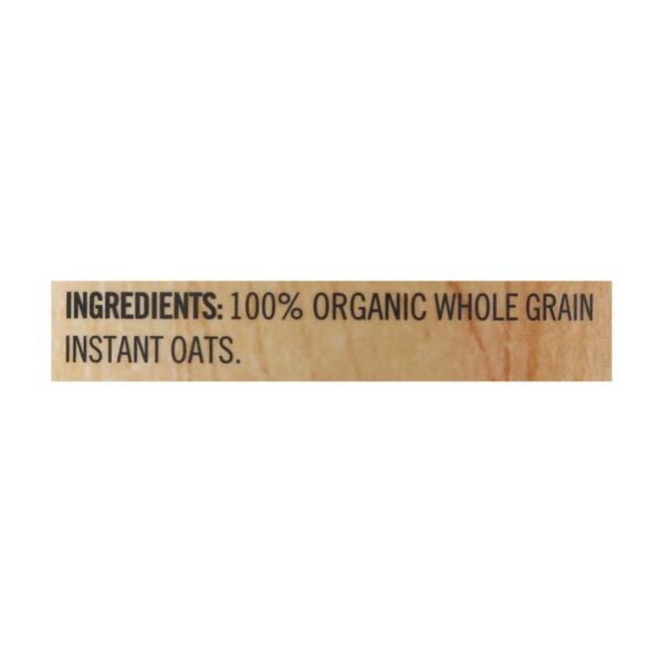 Woodstock Organic Instant Oatmeal - Case Of 12 - 16 Oz - Image 2