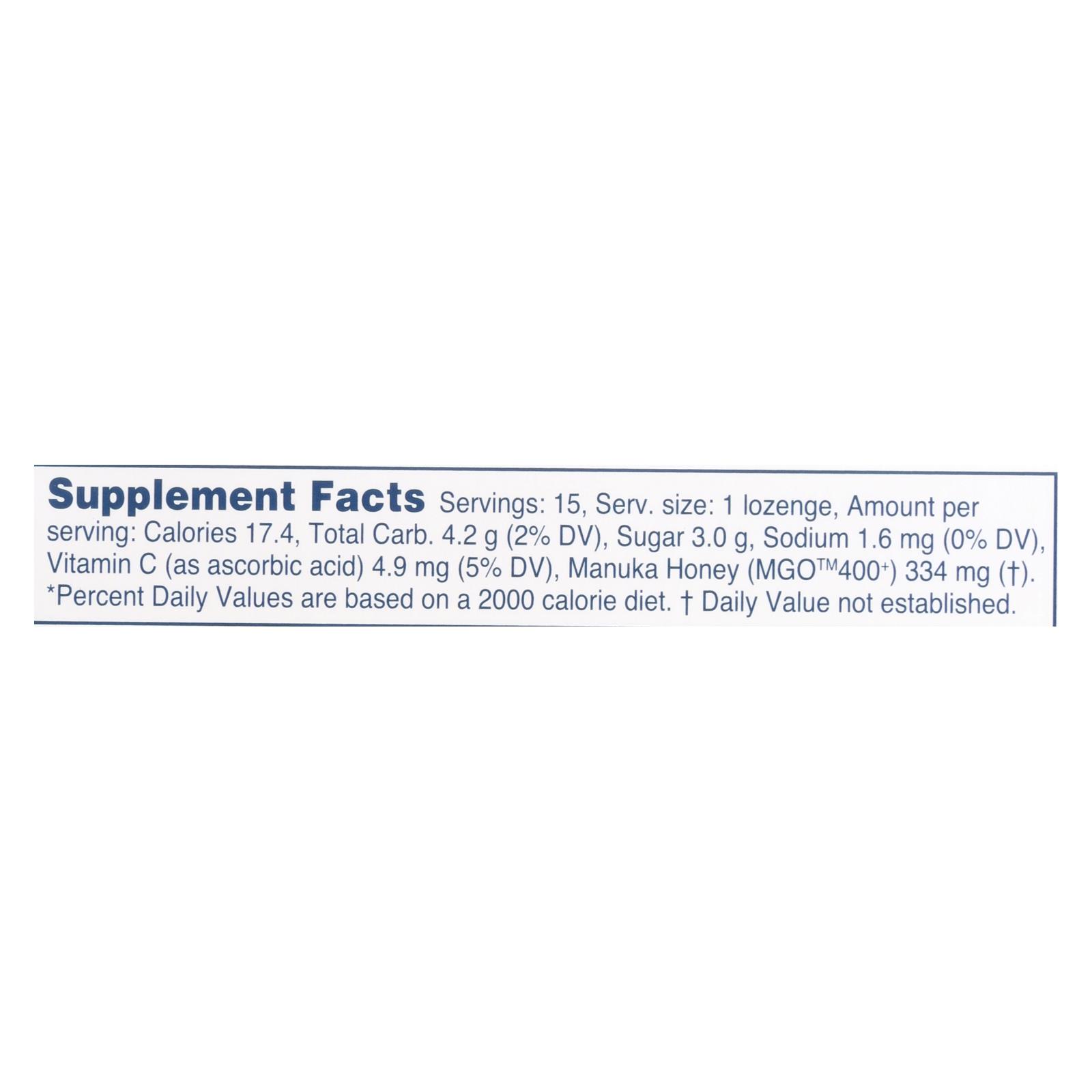 Manuka Health - Loz Honey Mgo 400+lem Ginger - 1 Each 1-15 Ct - Image 3