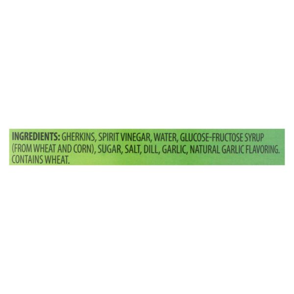 Kuhne Pickle - Barrel - Garlic - Case Of 6 - 34.2 Fl Oz - Image 2