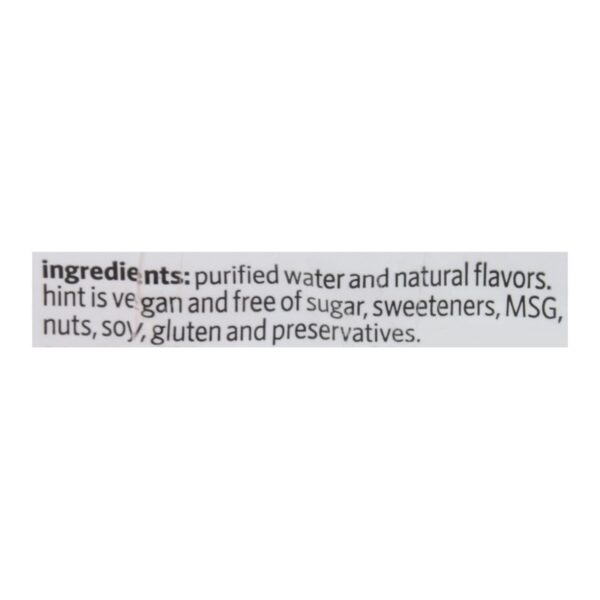 Hint - Water 4 Flavor 12 Pack - Case Of 1-12/16 Fz - Image 2