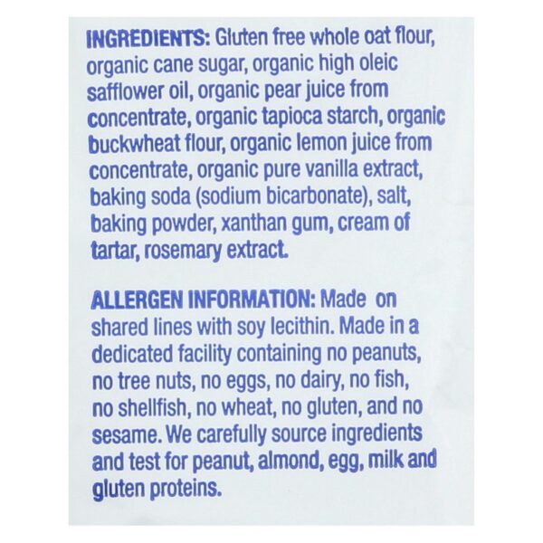 Homefree - Gluten Free Mini Cookies - Vanilla - Case Of 10 - 1.1 Oz. - Image 2