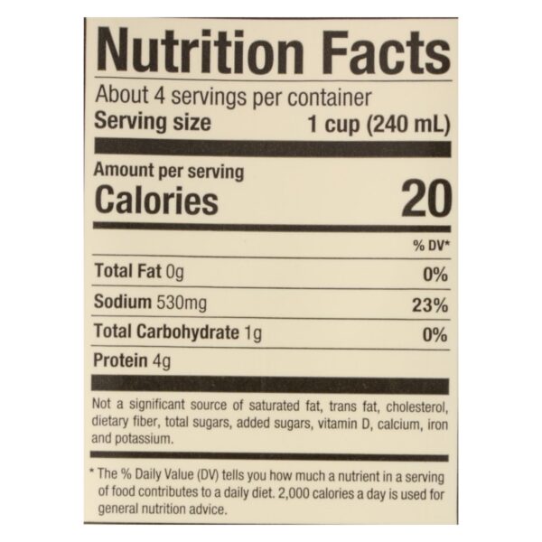 Pacific Natural Foods Broth - Beef - Case Of 12 - 32 Fl Oz. - Image 2