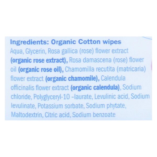 Natracare Organic Cotton Intimate Wipes - 12 Wipes - Case Of 12 - Image 2