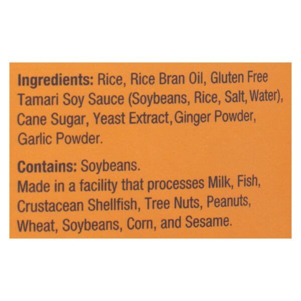 Sun Tropics® Mochi Rice Bites Tamari Soy Sauce, Tamari Soy Sauce - Case Of 12 - 3.50 Oz - Image 2