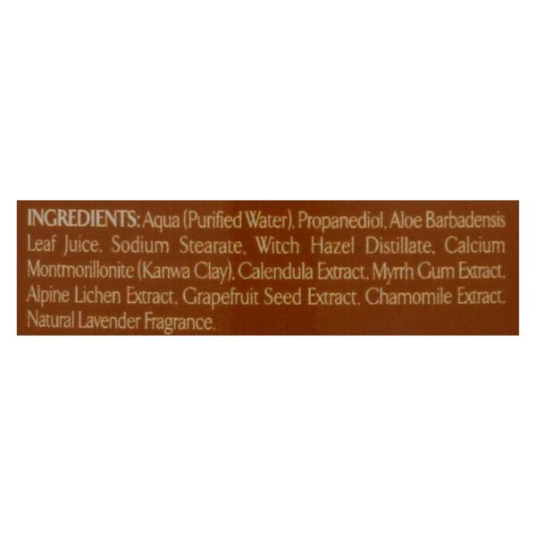Zion Health Adama Minerals Clay Deodorant Lavender - 2.5 Oz - Image 2