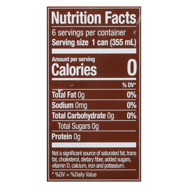 Zevia - Soda Ginger Root Beer Zero Calorie Can - Case Of 4-6/12 Fluid Ounces - Image 2
