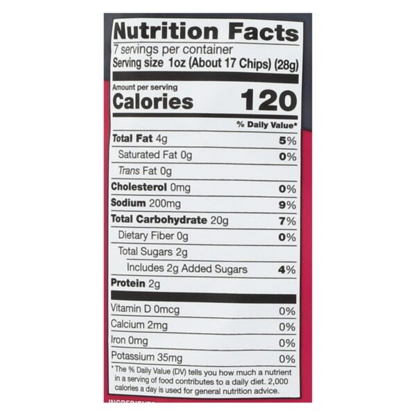 Our Little Rebellion Chips - Sweet Heat Chili - Case Of 12 - 7 Oz - Image 2