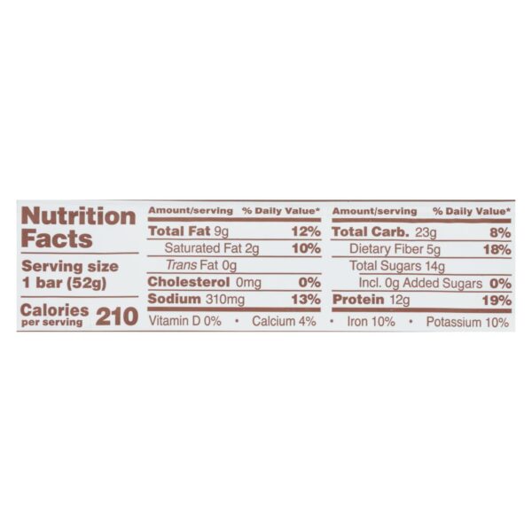 Rxbar - Protein Bar - Chocolate Peanut Butter - Case Of 12 - 1.83 Oz. - Image 2