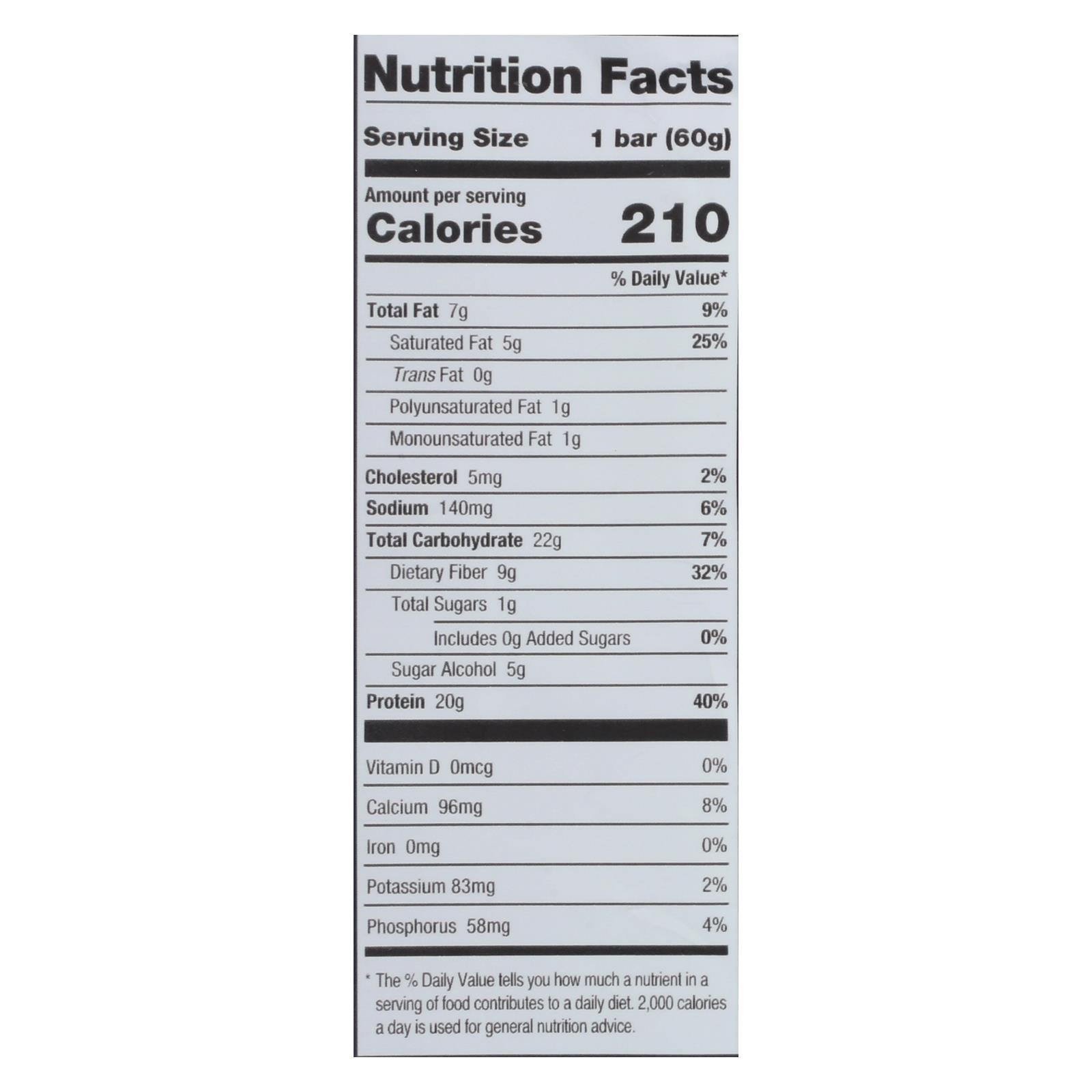 One Birthday Cake Flavored Protein Bar  - Case Of 12 - 60 Grm - Image 2
