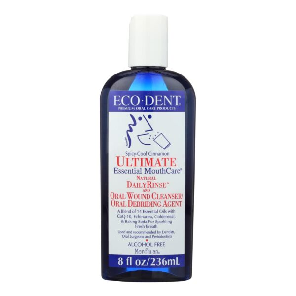 Eco-dent Dailyrinse Mouthrinse - Cinnamon - 8 Oz - Image 2