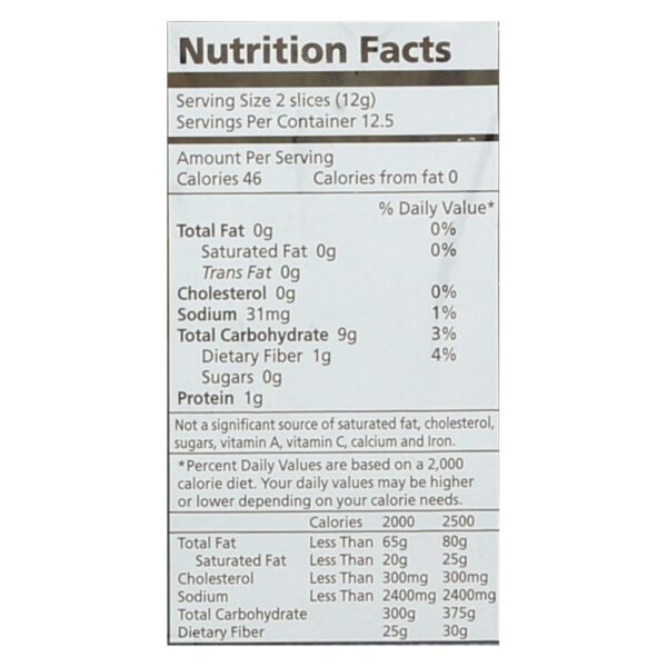 Real Foods Organic Corn Thins - Case Of 6 - 5.3 Oz. - Image 2