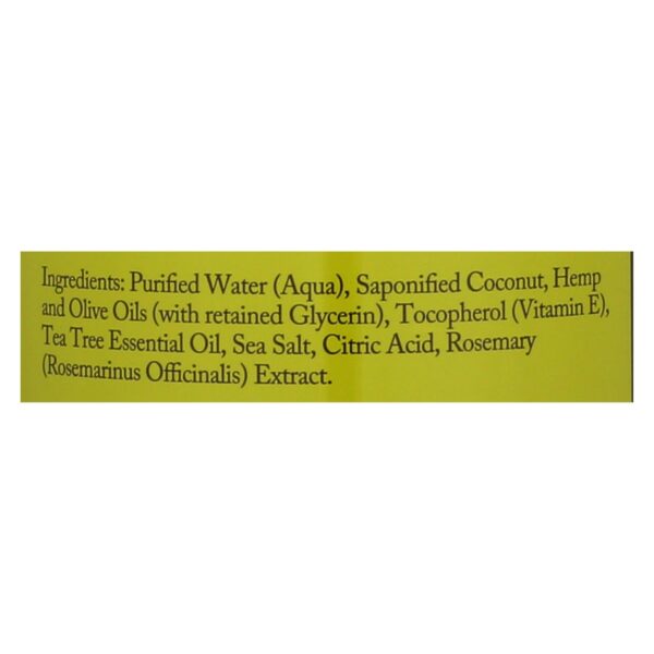 Dr. Woods Pure Castile Soap Tea Tree - 32 Fl Oz - Image 2