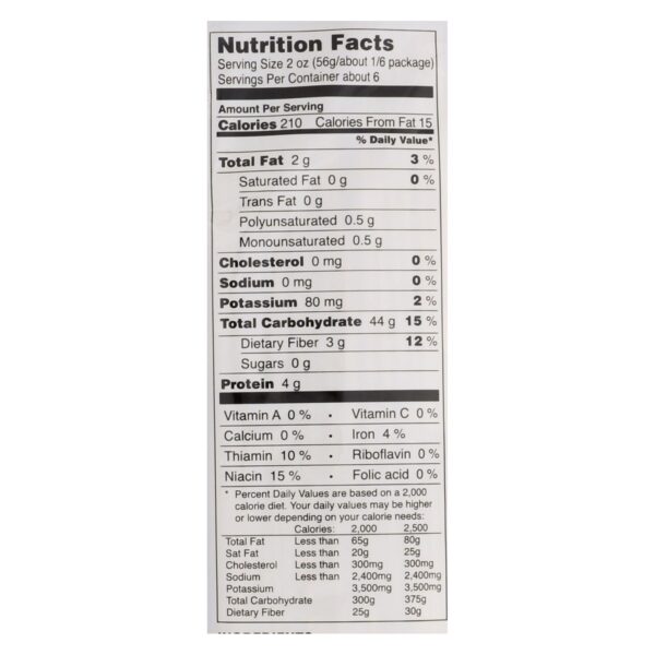 Tinkyada Organic Brown Rice Spaghetti - Case Of 12 - 12 Oz - Image 2