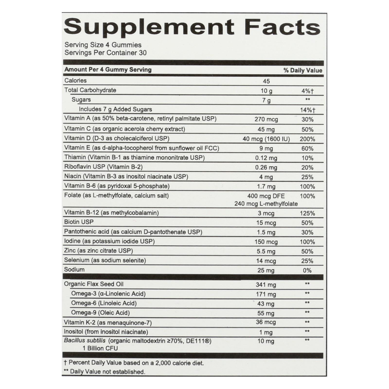 Smartypants - Gummy Vitamin Mens Cmplte - 1 Each - 120 Ct - Image 2