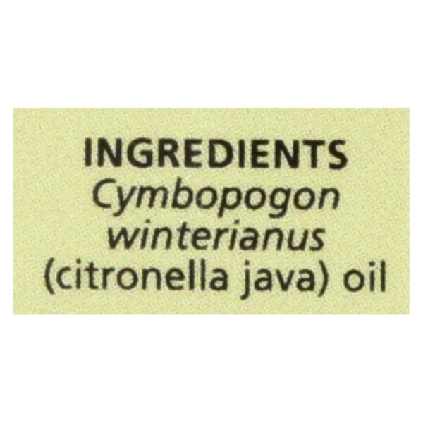 Aura Cacia - Pure Essential Oil Citronella Java - 0.5 Fl Oz - Image 2
