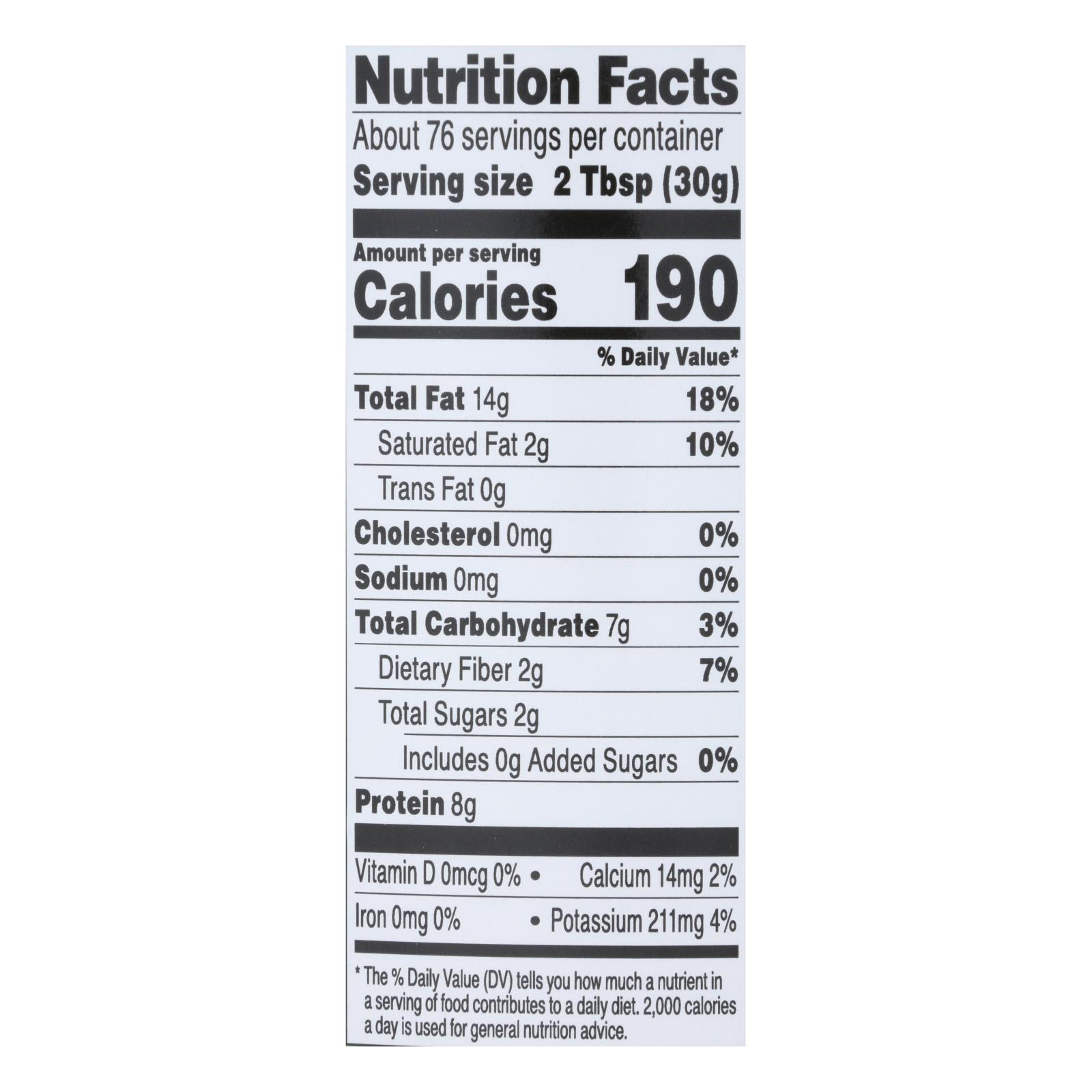 Once Again - Peanut Butter Creamy No Salt - 1 Each 1-5 Lb - Image 2