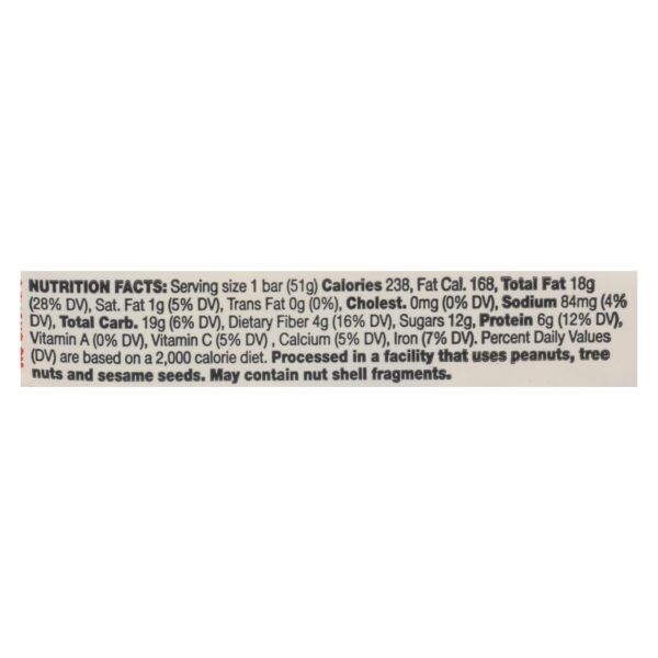 Taos Bakes - Bar Caramel Pecan Cranbrries - Case Of 12 - 1.8 Oz - Image 2